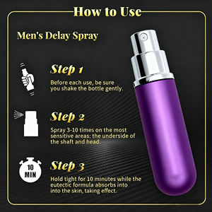 Verbessertes schnell wirkendes Dauer spray Männliches Climax-Kontroll spray Bessere maximale Sensation Sexueller Enhancer hält länger im Bett - Product Image 5