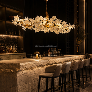 Lampadario di Lusso in Rame, Lampadario Artistico Personalizzato, per Soggiorno, Sala da Pranzo, Villa, Sala Ricevimenti, Produttore di Illuminazione su Misura per Hotel - Product Image 5