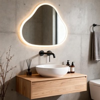 Robinet mural à poignée unique en laiton pour hôtels, design minimaliste, cartouche céramique, mitigeur encastré pour salles de bain