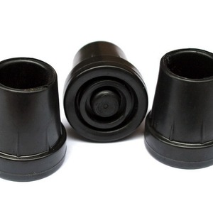 Cleye Cane Rubber Sleeve 19mm Anti Slip Foot <b>Pad</b> For <b>Walking</b> Stick Trekking Pole Base - Product Image 2
