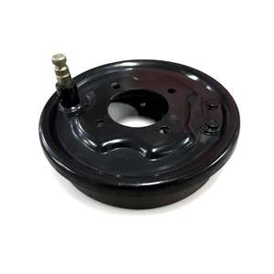 Ensemble <span class=keywords><strong>de</strong></span> <span class=keywords><strong>tambour</strong></span> <span class=keywords><strong>de</strong></span> <span class=keywords><strong>frein</strong></span> mécanique <span class=keywords><strong>de</strong></span> 220mm pour roue <span class=keywords><strong>arrière</strong></span> <span class=keywords><strong>de</strong></span> tricycle avec trou central <span class=keywords><strong>de</strong></span> 62mm avec PCD précis <span class=keywords><strong>de</strong></span> 87mm et alésage <span class=keywords><strong>de</strong></span> 62mm - Product Image 3