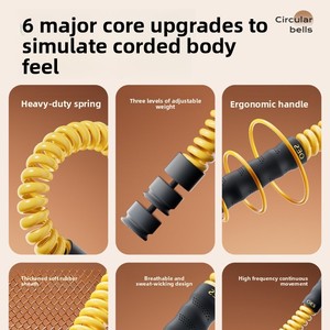 Cuerda de Batalla Inalámbrica Ajustable con Peso para Entrenamiento Físico, Ejercicio Muscular y Desarrollo de Fuerza - Product Image 2