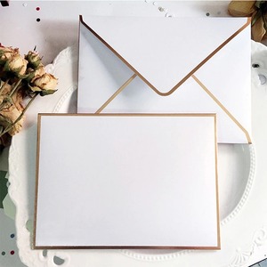 Cartes vierges vintage personnalisées <span class=keywords><strong>5</strong></span> couleurs, disponibles pour événements professionnels, invitations de rentrée scolaire, fêtes et mariages - Product Image 2