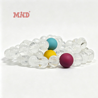 Bracelet en perles de cristal NFC avec puce NFC 13,56 MHz, paiement sans contact personnalisé, bracelet RFID perlé