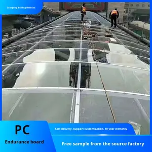 <span class=keywords><strong>Plaque</strong></span> <span class=keywords><strong>de</strong></span> toiture en polycarbonate solide transparent en plastique PC <span class=keywords><strong>de</strong></span> 3 mm 4 mm 6 mm 8 mm 10 mm anti-UV - Product Image 4