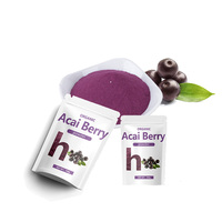 Fabriekslevering 100g monster Acai-bessenpoeder Hoge kwaliteit Aronia-bessenextract 25% Anthocyanen Maqui-bessenextract
