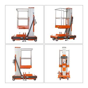 QIYUN, одномачтовый алюминиевый сплав, 16 м, гидравлический телескопический Электрический алюминиевый подъемник, вертикальная подъемная платформа - Product Image 3