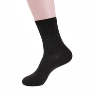 Spring Stock Chaussettes en coton de haute qualité blanches de couleur unie pour femmes