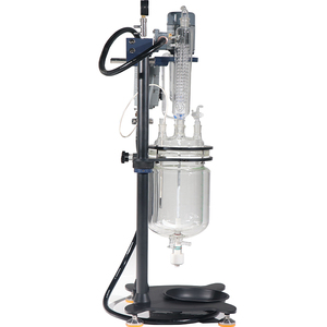 Reactor <span class=keywords><strong>de</strong></span> <span class=keywords><strong>Vidrio</strong></span> Encamisado (Olla <span class=keywords><strong>de</strong></span> Reacción) YUHUA con Motor, 220V, 5L <span class=keywords><strong>de</strong></span> Capacidad, <span class=keywords><strong>para</strong></span> Uso en <span class=keywords><strong>Laboratorio</strong></span>, Precio <span class=keywords><strong>de</strong></span> Fábrica - Product Image 3