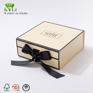 Custom cardboard flat pack folding box packaging magnetic paper foldable gift box