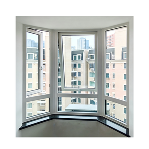 Fenêtre à battant en PVC européen, double vitrage, anti-courant d'air, pour villa, appartement, zones côtières, stabilisée aux UV, résistante au sel, Energy Star - Product Image 4