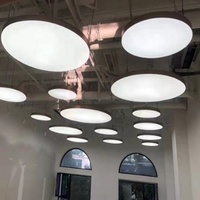 Boîte à lumière sans cadre led boîte d'éclairage de plafond en tissu boîte d'éclairage différente boîte de plafond flm souple fabricant de lumière led