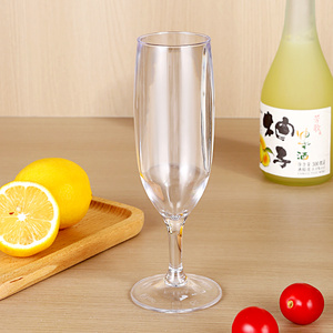 Verres à pied en plastique transparent en PC, verre à vin pour cocktail et champagne, pour hôtel et bar, en stock - Product Image 4