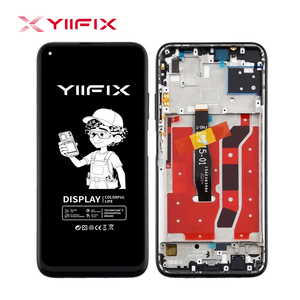 Écran tactile de haute qualité Yiifix pour <span class=keywords><strong>Huawei</strong></span> P40 <span class=keywords><strong>Lite</strong></span> avec cadre, assemblage d'écran LCD et numériseur pour téléphone portable, vente en gros - Product Image 2