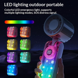 2026 3600mAh Electric Foldable Handheld Fan Silent Rotating Ice Cooling Fan USB Small Desktop Mini Fan with Cooling Plate - Product Image 3