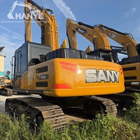 Excavadora Usada en Venta SANY SY215, Eficiente en Consumo de Combustible, Bajas Horas de Trabajo, Sistema Hidráulico Estable, Pintura Original, Piezas Originales Completas