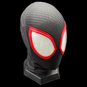 Máscara Personalizada <span class=keywords><strong>de</strong></span> Spider-Man: Across the Spider-Verse <span class=keywords><strong>de</strong></span> Calidad Cinematográfica, Basada en <span class=keywords><strong>la</strong></span> Circunferencia <span class=keywords><strong>de</strong></span> <span class=keywords><strong>la</strong></span> Cabeza <span class=keywords><strong>de</strong></span> Miles Morales - Product Image 4