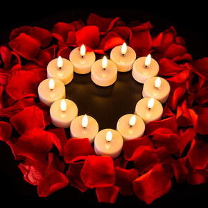 Matti của Hot bán hàng trực tuyến 3D bất ngọn lửa trắng <span class=keywords><strong>LED</strong></span> trà ánh sáng - Product Image 6