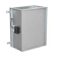 Ventilateur de ventilation à haute efficacité énergétique, haute vitesse, taille 2,5-6 Dm, ventilateur de conduit rectangulaire carré