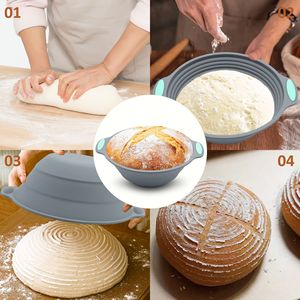 Vassoio di prova del pane pieghevole in Silicone per uso alimentare: massimizzare l'efficienza della fermentazione, ridurre al minimo i problemi di conservazione - Product Image 5