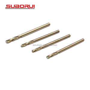 Suborui din1897 <span class=keywords><strong>HSS</strong></span> co hoàn toàn mặt đất thẳng Shank ngắn M35 kim loại xoắn khoan <span class=keywords><strong>bit</strong></span> cho kim loại thép không gỉ khoan - Product Image 3