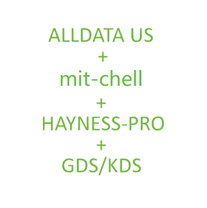 Phần mềm sửa chữa ô tô trực tuyến 4 trong 1 Alldata US Mitchell Haynes Pro GDS/KDS 2025, cập nhật tự động, đăng nhập website - Product Image 1