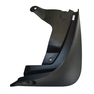 FOR Tesla <b>Model</b> 3 Mudguard TE1006-1 Carbon Fiber Front Right 24 25 Black Tire Deflector - Product Image 3