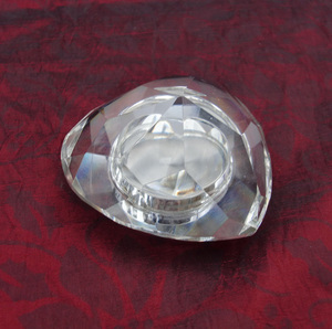 Pha Lê Kim Cương Cắt Thủy Tinh Thạch Anh Bàn Đồng Hồ Giấy Trọng Lượng MH-C0154 - Product Image 3