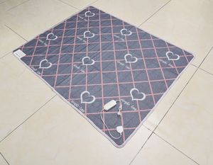 Motif en forme de coeur 410g Polyester Matériau Prix bon marché Feuille chauffante électrique, 2 réglages de chaleur Chauffe-<span class=keywords><strong>lit</strong></span> pour le ménage - Product Image 1