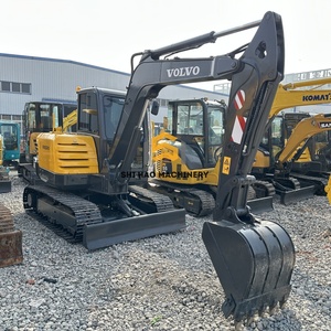 Transport Gratuit d'Excavatrice Hydraulique sur Chenilles d'Occasion Volvo EC60C de 6 Tonnes de Haute Qualité pour l'Agriculture Domestique - Product Image 2