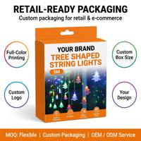 Luces LED de Cortina Directas de Fábrica, 4m, 8 Modos de Iluminación, Luces Coloridas para Ventanas, para Navidad, Bodas, Fiestas, OEM, ODM