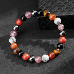 Bracelet Bohème Guérison Perles Cristal Strass Élastique Fait Main Pierres Précieuses Brillantes Bijoux Bohèmes Pour Femme Quotidien Fête Cadeau - Product Image 3