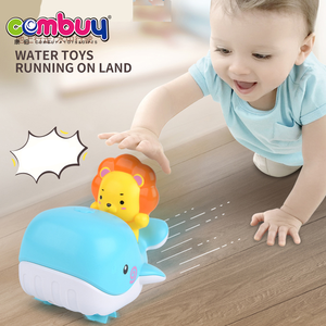 <span class=keywords><strong>Jouet</strong></span> de <span class=keywords><strong>bain</strong></span> en silicone pour bébés, terre et eau, jeu répulsif, spray animal - Product Image 2