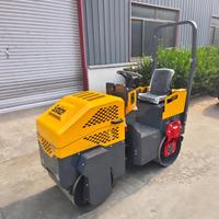 Vente directe d'usine à bas prix : Mini-compacteur vibrant diesel de 1 tonne pour projets d'ingénierie et de construction municipale