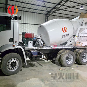 4 m3 Betonmischer mit kompakter Größe Geeignet für Stadtverkehr Beton-LKW-Mischer - Product Image 4