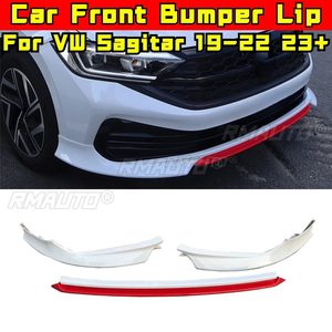 For Volkswagen Sagitar 2019-2022 2023+ <b>Car</b> Front Bumper Lip Splitter <b>Diffuser</b> Body Kit Bumper Guard Protector Cover Accessories - Product Image 1