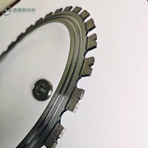 Disco de Corte Circular de 410 mm con Recubrimiento de Titanio, Soldado con Láser Industrial, para Concreto, Alfastrato y Ladrillo, OEM - Product Image 6