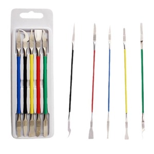 5 In 1 Stainless Steel CPU Repair Tools Set Dual Head Scrapers Hooks For Mobile Phone Motherboard Repair - Product Image 3