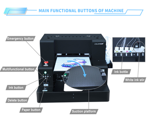 Directly Printing <b>Machine</b> Colorsun DTF <b>Printer</b> <b>T</b>-<b>shirt</b> Printing <b>Machine</b> L805 Digital Ptinter A3 with Free Technical Support - Product Image 3