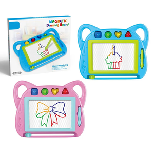 Papan gambar magnetik anak, mainan edukasi warna kartun kreatif papan gambar - Product Image 1