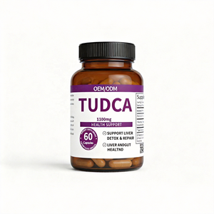 Kapsul Vitamin TUDCA 110mg - Mendukung Detoksifikasi Hati & Kesehatan Usus 60 Kapsul 2 Kali Sehari Masa Simpan 24 Bulan OEM/ODM - Product Image 1