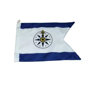 Bandeira de código de sinal internacional personalizada de poliéster de alta qualidade para veleiros, produto promocional