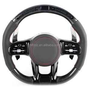 Accessoires intérieurs de <span class=keywords><strong>voiture</strong></span>, <span class=keywords><strong>volant</strong></span> en fibre de carbone pour <span class=keywords><strong>Mercedes</strong></span>-Benz Classe CLA C117/X156/C218/W213/X253 C253/W166/W222 - Product Image 6