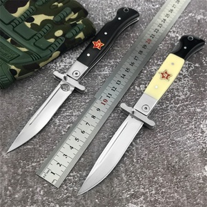 Navaja de Bolsillo Personalizada de Alta Calidad, Fabricada en Rusia, con Hoja de Acero 440C, Plegable, para Camping y Caza - Product Image 6