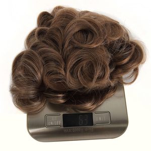 Parrucca anteriore in pizzo indiano da <span class=keywords><strong>uomo</strong></span> da 6 pollici stile onda corpo vergine <span class=keywords><strong>capelli</strong></span> umani pezzo frontale Toupee frange frangia riparazione pelle sottile - Product Image 5