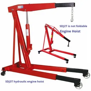 Grúa elevadora hidráulica manual de 2t tipo exportación, plegable, de un solo brazo, para coches pequeños, máquina de elevación manual. - Product Image 3