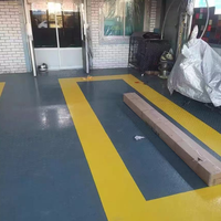 Rejilla de Plástico Entrelazada de 400x400x18mm de Grosor para Drenaje, Baldosas de Suelo para Garaje, Taller de Lavado de Coches y Detallado
