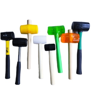 <span class=keywords><strong>Maillet</strong></span> rond en <span class=keywords><strong>caoutchouc</strong></span> avec manche en plastique vert transparent <span class=keywords><strong>de</strong></span> 50/55/60/65 mm - Product Image 4