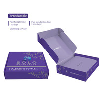Boîte à vêtements en carton de luxe en gros du fabricant, gaufrage, estampage, emballage en papier ondulé pour bougies, portefeuilles
