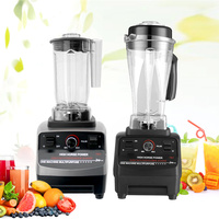 2-in-1 Commerciële Elektrische Keukenblender & -molen, Laag Geluidsniveau, 5+ Snelheden, Voor Fruit, Groenten, IJs, Smoothies